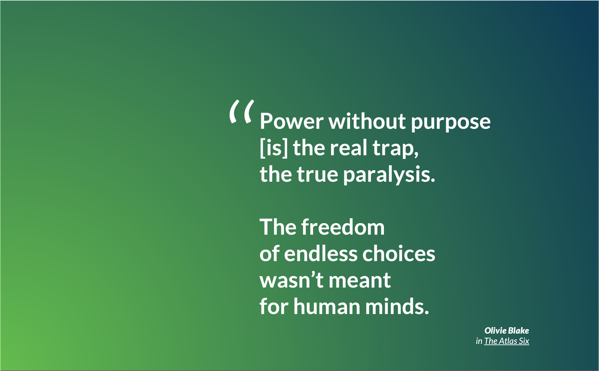 [Quote] Power without purpose
