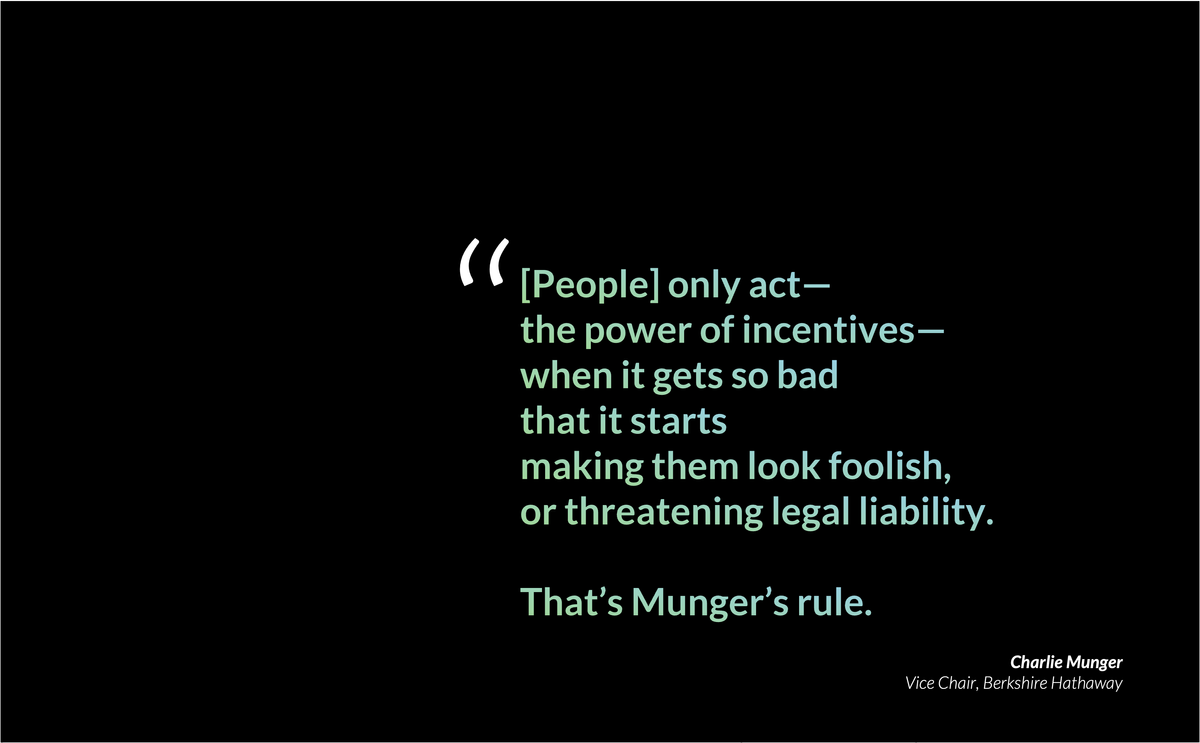 [Quote] People only act